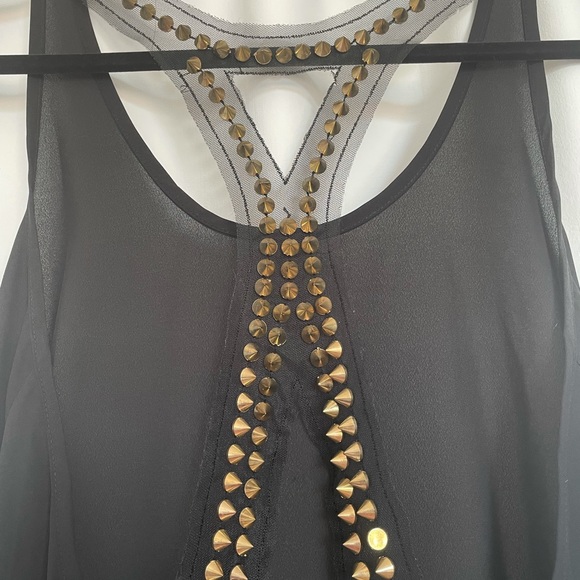Body central studded tank top - Picture 3 of 3